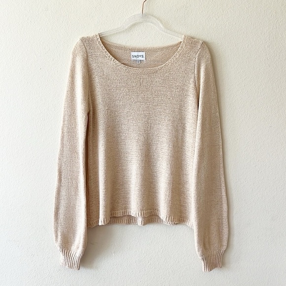 sndys Sweaters - SNDYS Classic Knit Crewneck Pullover Sweater